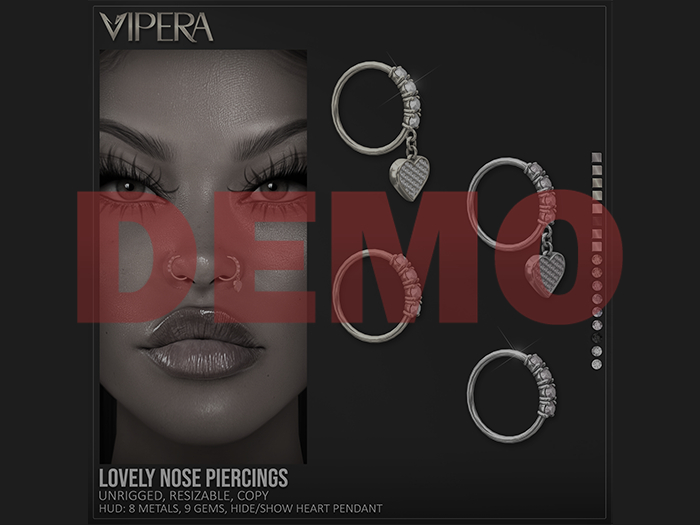 [VIPERA] DEMO Lovely Nose Piercing