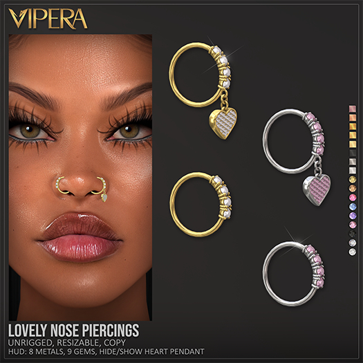 [VIPERA] Lovely Nose Piercing