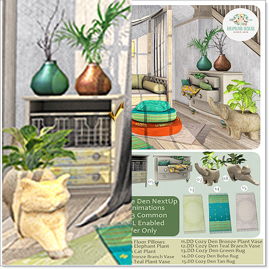 04.DD Cozy Den Sideboard Boxed