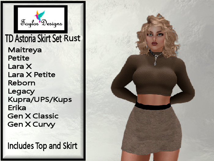 TD Astoria SKIRT SET Beige