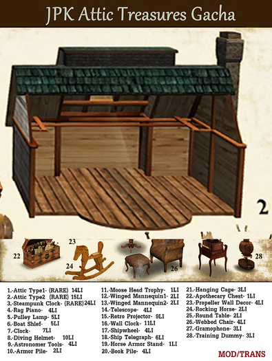 **JPK Attic Treasures 2.-Attic Type2- BOX  RARE