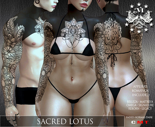 MV TATTOO - SACRED LOTUS TATTOO