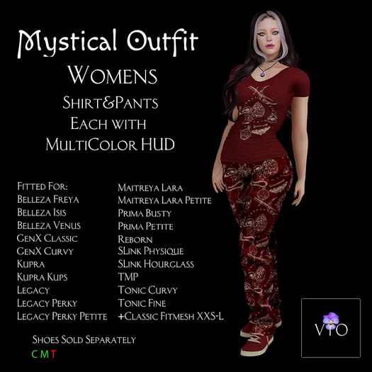 ViO MYSTICAL OUTFIT - WOMENS