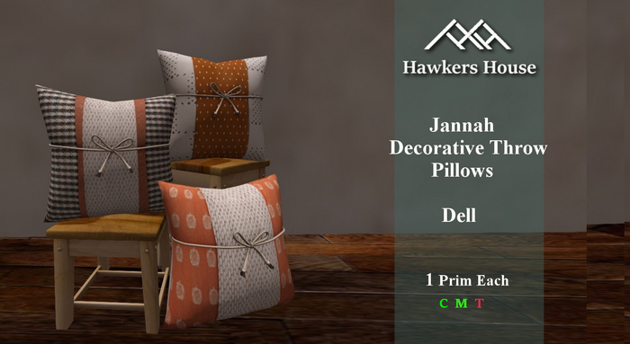 *HH* Jennah Decorative Throw Pillow Dali