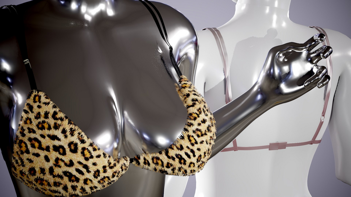 Panda Furry Brassiere FATPACK
