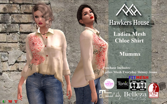 *HH* Ladies Mesh Chloe Shirt Mumm