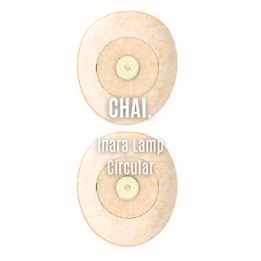 CHAI. Inara Ornament Lamp Circular (Rez Me)