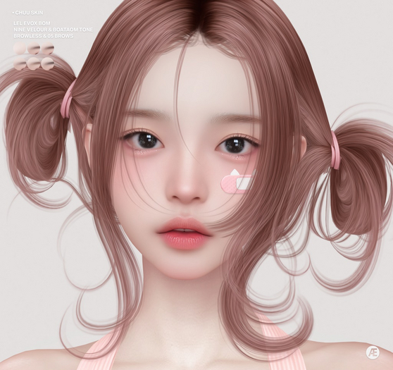 "aeoo" chuu skin - blush