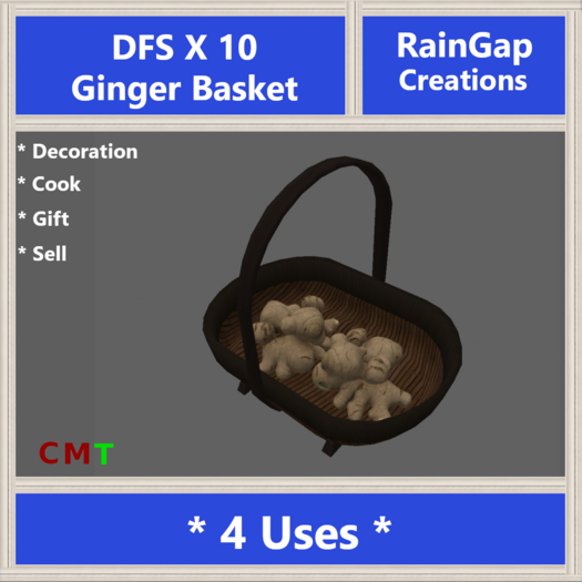DFS GINGER BASKET X 10