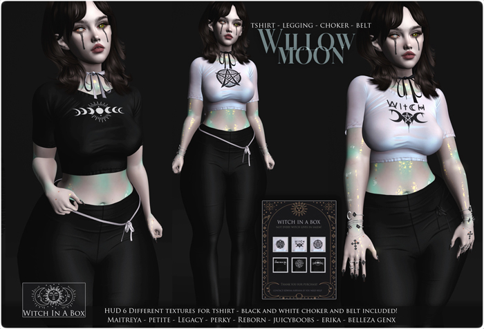 [Witch In A Box] Willow Moon Outfit 
