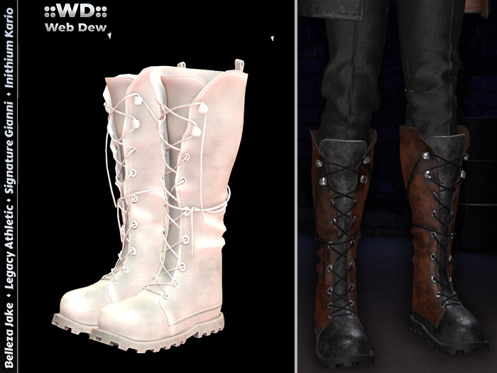 ::WD:: Boots Daniel - WHite