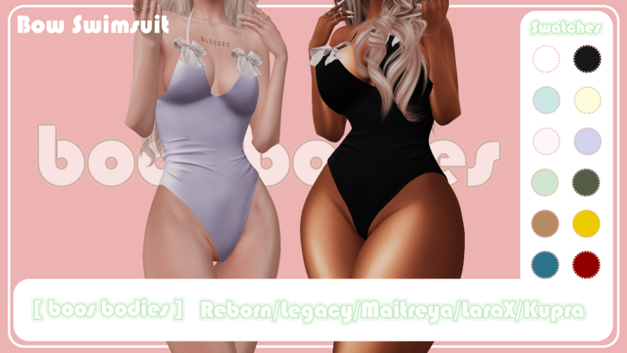 [RETIRED] Bow Swimsuit - Fatpack