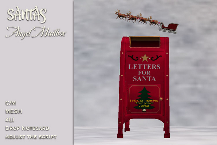 Studio Craft * Santas Letterbox