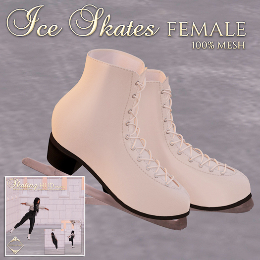Studio Craft * Ice Skates Female & AO BOX