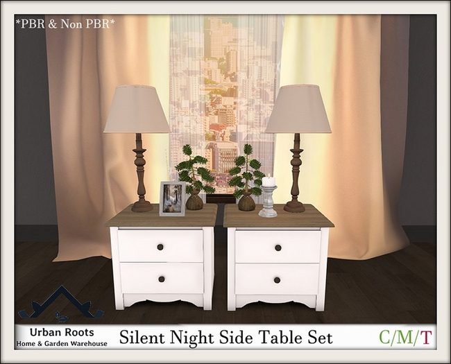 UR Silent Night Side Table Set 