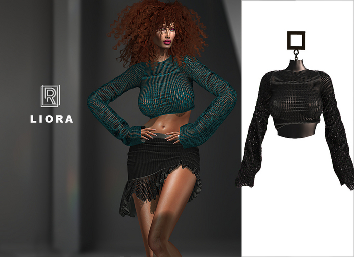 RAPTURE-Top Liora-Raven