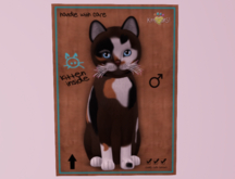 Male KittyCats Breedable Cat New Born Kitten Genesis - Patch II