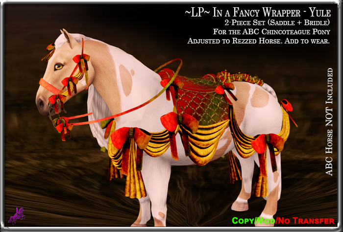 ~LP~ In a Fancy Wrapper Set [BOXED] ABC Chincoteague Yule