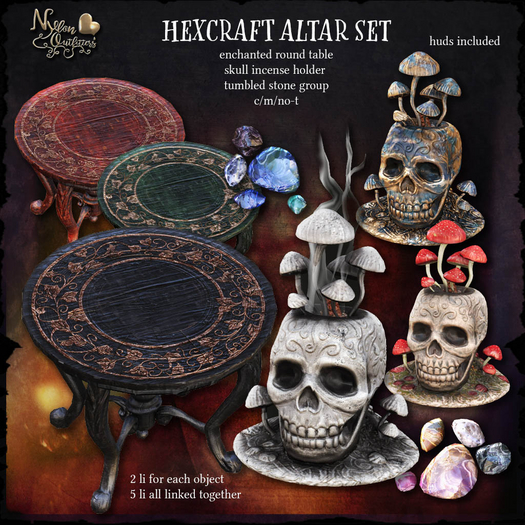 (NO) Witch's Harvest - Hexcraft Alter Set