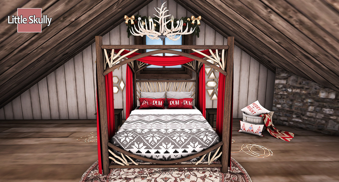[LS] COTTAGE CHRISTMAS BED MYSTORY PG