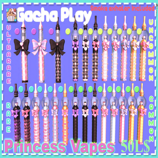 *FM* Princess Vape Pink/Blue RARE
