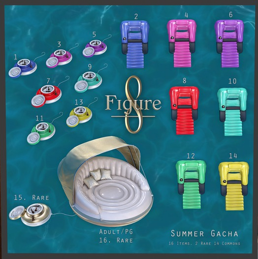 16. [Figure 8] Floating Lounger RARE