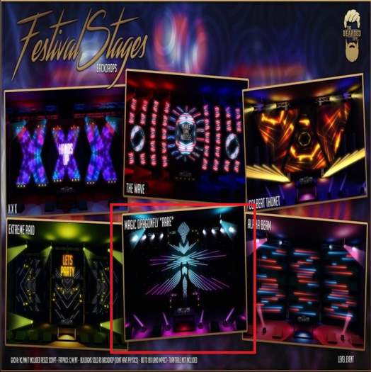 [Box] Magic DragonFly *RARE* - Festival Stages - The Bearded Gu