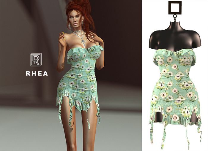 RAPTURE-Dress Rhea-Pattern3