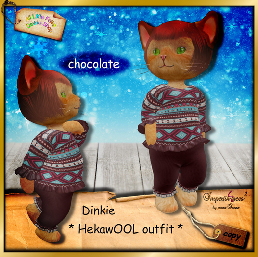 ALF Dinkie *  HekawOOL chocolate