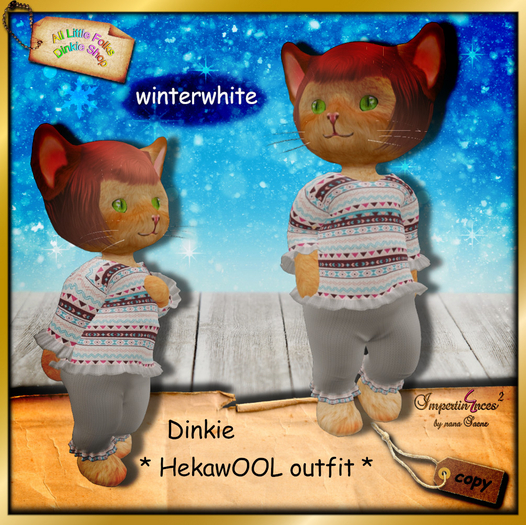 ALF Dinkie *  HekawOOL winterwhite