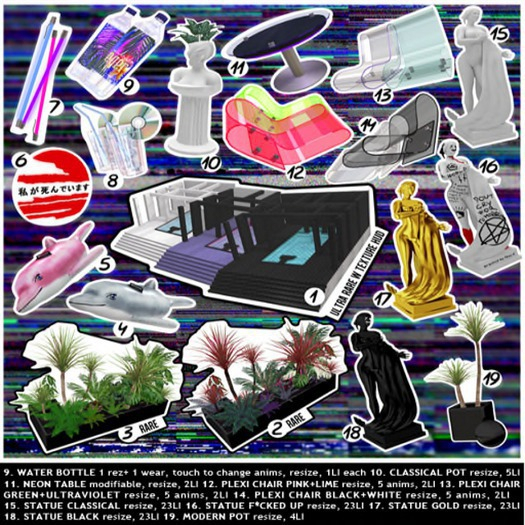 titzuki : vapoolwave gacha : 1. spa ULTRA RARE