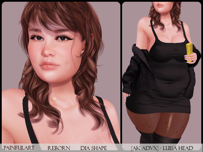 ~PAINFUL ART~ - Dia Shape -[AK ADVX] - Luisa Head