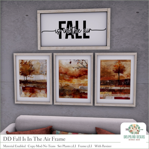 DD Fall Is In The Air Frame