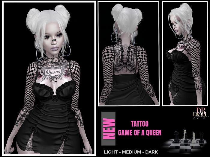 ! DB -  GAME OF A QUEEN // TATTOO inc. Nose Bandaid !
