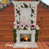 White Fireplace-pinks BOXED
