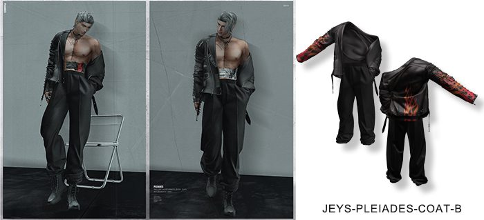 JEYS-PLEIADES-JACKT/PANTS-B