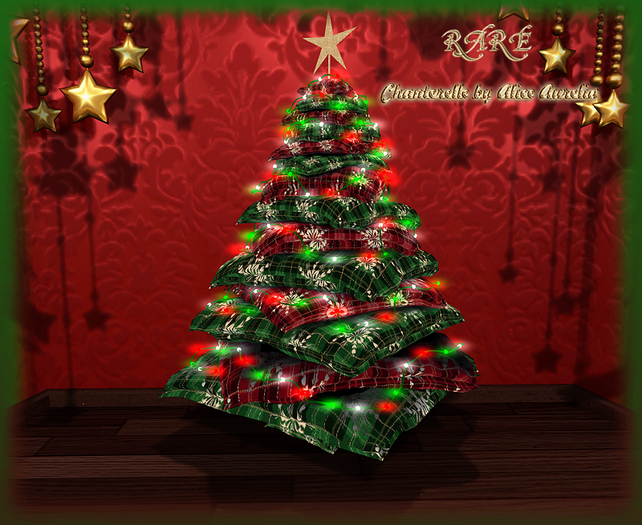01 [X]  Pillow Tree Christmas 01 RARE