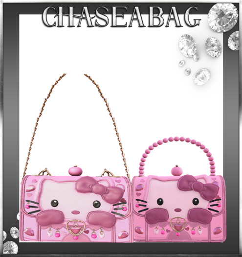 Light Pink "Kitty Kisses" Handbag