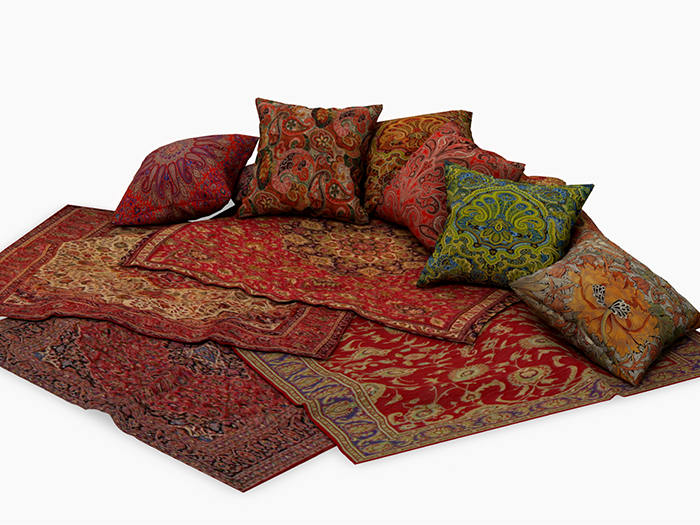 [ zerkalo ] Persian Rugs - Reds - PG