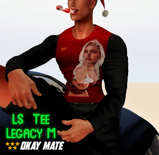 Dead Girl Okay Mate LS Tee (Legacy)