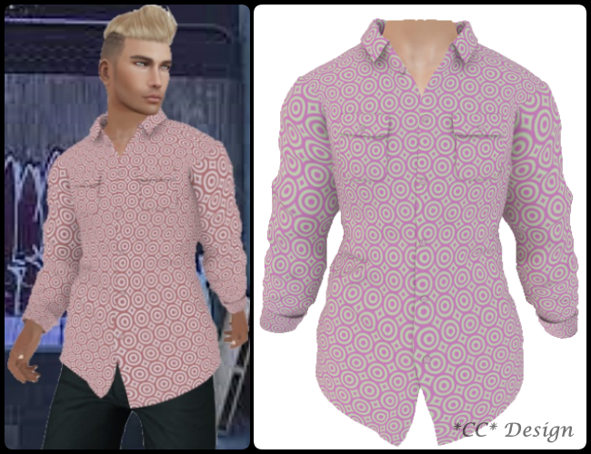 (117) *CC* Timo Crazy Shirt Rosa