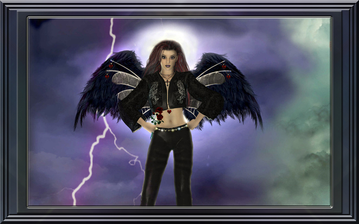 Thunder Artwork framed