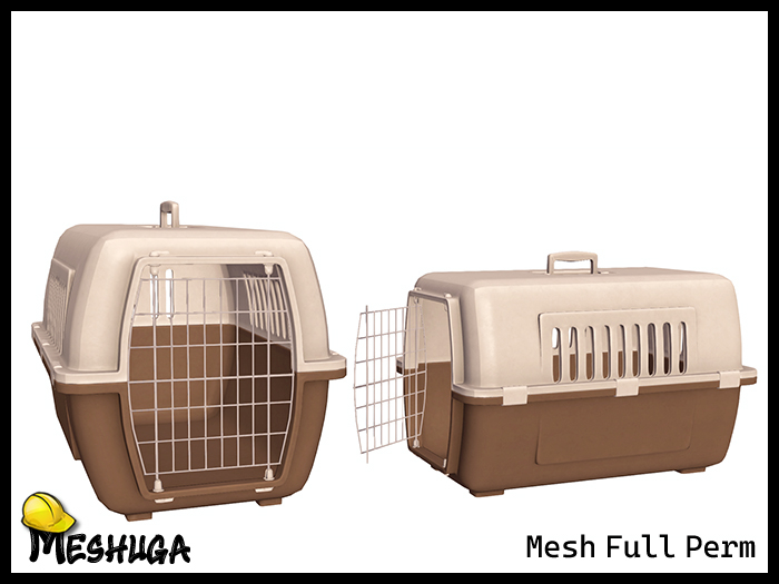 Meshuga Cat Accessories - Pet Carrier  FULL PERM MESH