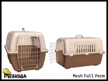Meshuga Cat Accessories - Pet Carrier FULL PERM MESH