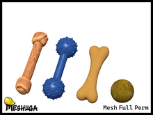 Meshuga Dog Toys Pack FULL PERM MESH