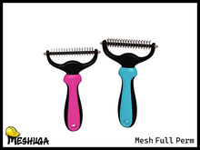 Meshuga Pet Accessories - Grooming Brush FULL PERM MESH