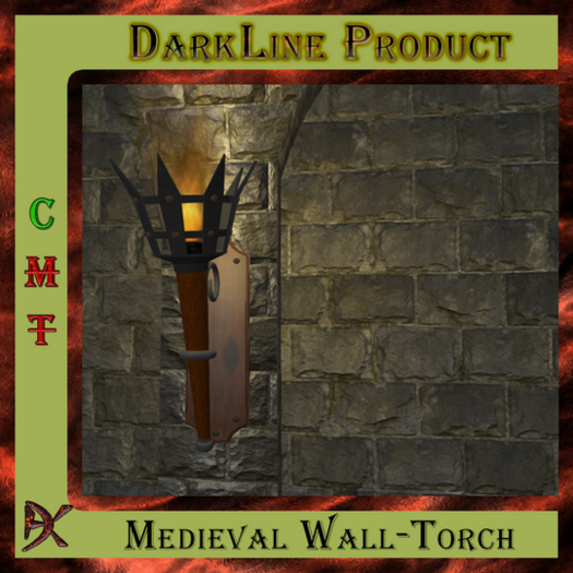 [D.L]Medieval Wall-Torch