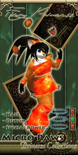 Fiery Princess Outfit