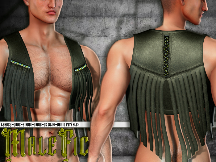 !!MaleFic Texas Vest -SUPERFATPACK