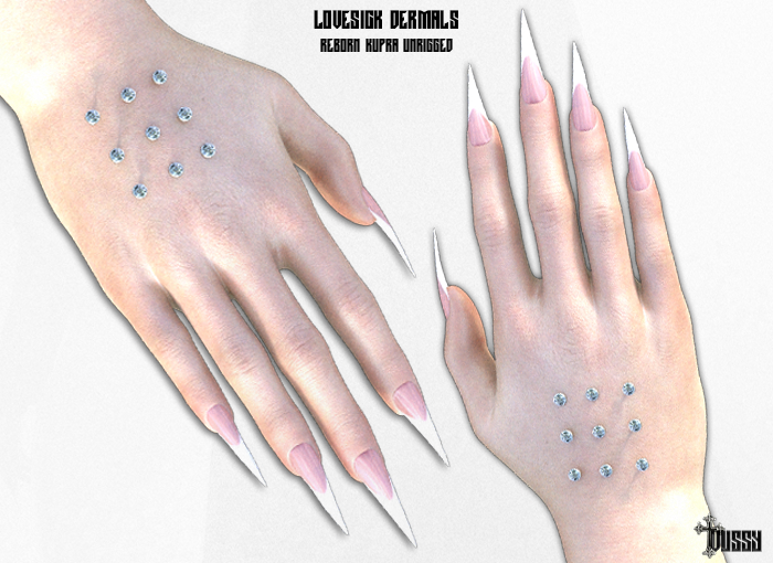 V/ Lovesick Hand Dermals